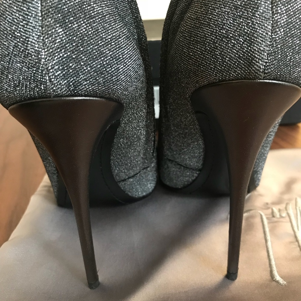 Giuseppe Zanotti boots 40 NEW YEAR? Stretch glitter lurex sock boots party - Picture 7 of 7